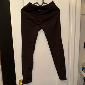 Aurola Leggings Brown size L